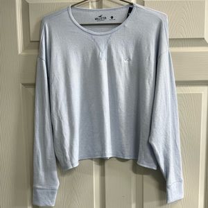 Hollister Blue Long Sleeve Top - Size XS - NWT